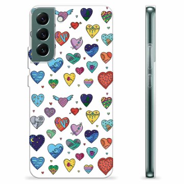 Funda de TPU para Samsung Galaxy S22+ 5G - Corazones