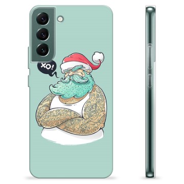 Funda de TPU para Samsung Galaxy S22+ 5G - Papá Noel Moderno