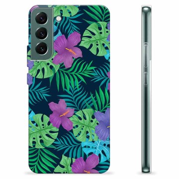 Funda de TPU para Samsung Galaxy S22+ 5G - Flores Tropicales