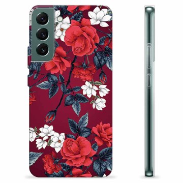 Funda de TPU para Samsung Galaxy S22+ 5G - Flores Vintage