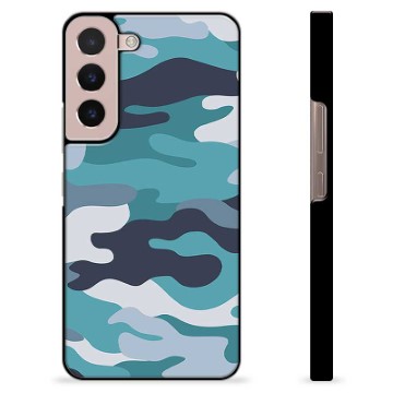 Carcasa Protectora para Samsung Galaxy S22 5G - Camuflaje Azul