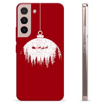 Funda de TPU para Samsung Galaxy S22 5G - Pelota de Navidad