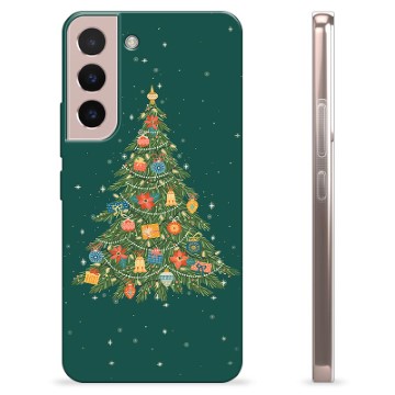 Funda de TPU para Samsung Galaxy S22 5G - Árbol de Navidad