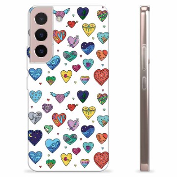 Funda de TPU para Samsung Galaxy S22 5G - Corazones