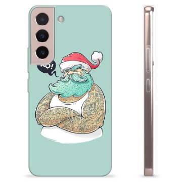 Funda de TPU para Samsung Galaxy S22 5G - Papá Noel Moderno