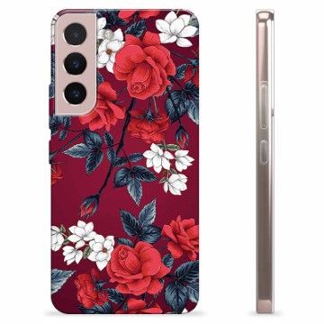 Funda de TPU para Samsung Galaxy S22 5G - Flores Vintage