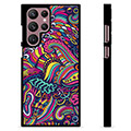 Carcasa Protectora para Samsung Galaxy S22 Ultra 5G - Flores Abstractas