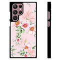 Carcasa Protectora para Samsung Galaxy S22 Ultra 5G - Flores de Acuarela