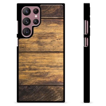 Carcasa Protectora para Samsung Galaxy S22 Ultra 5G - Madera