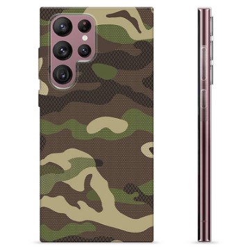 Funda de TPU para Samsung Galaxy S22 Ultra 5G - Camuflaje