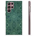 Funda de TPU para Samsung Galaxy S22 Ultra 5G - mandala Verde