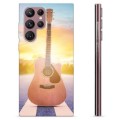 Funda de TPU para Samsung Galaxy S22 Ultra 5G - Guitarra