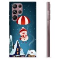 Funda de TPU para Samsung Galaxy S22 Ultra 5G - Muñeco de Nieve