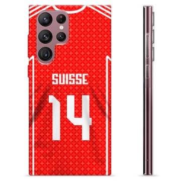 Funda de TPU para Samsung Galaxy S22 Ultra 5G - Suiza