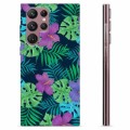 Funda de TPU para Samsung Galaxy S22 Ultra 5G - Flores Tropicales