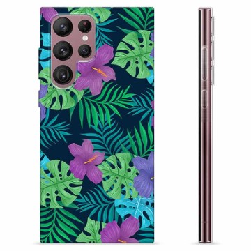 Funda de TPU para Samsung Galaxy S22 Ultra 5G - Flores Tropicales