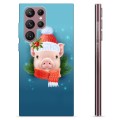 Funda de TPU para Samsung Galaxy S22 Ultra 5G - Piggy de Invierno