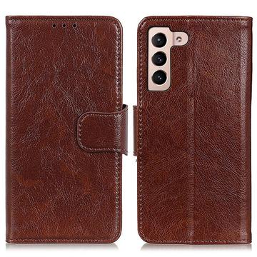 Funda Elegant para Samsung Galaxy S23 5G - Estilo Cartera - Marrón