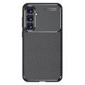 Carcasa TPU Beetle Fibra de Carbono para Samsung Galaxy S23 FE - Negro