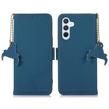 Funda con RFID para Samsung Galaxy S23 FE - Estilo Cartera - Azul