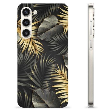 Funda de TPU para Samsung Galaxy S23+ 5G - Hojas Doradas