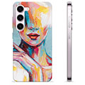 Funda de TPU para Samsung Galaxy S23 5G - Retrato Abstracto