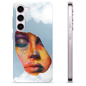 Funda de TPU para Samsung Galaxy S23 5G - Pintura Facial