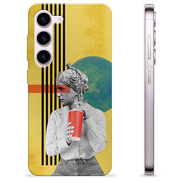 Funda de TPU para Samsung Galaxy S23 5G - Arte Retro