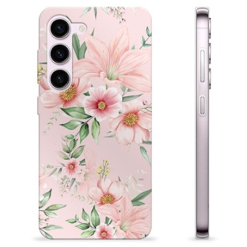 Funda de TPU para Samsung Galaxy S23 5G - Flores de Acuarela