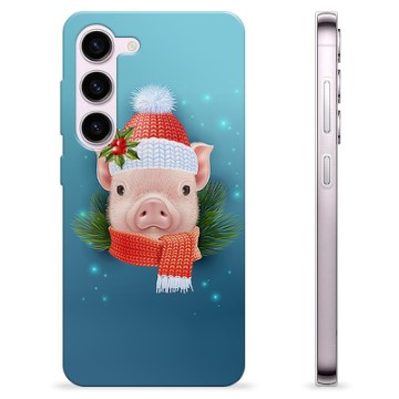 Funda de TPU para Samsung Galaxy S23 5G - Piggy de Invierno