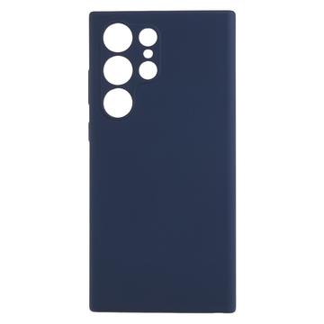 Funda de Silicona Liquid para Samsung Galaxy S23 Ultra 5G - Azul Oscuro