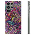 Funda de TPU para Samsung Galaxy S23 Ultra 5G - Flores Abstractas