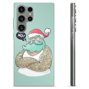 Funda de TPU para Samsung Galaxy S23 Ultra 5G - Papá Noel Moderno