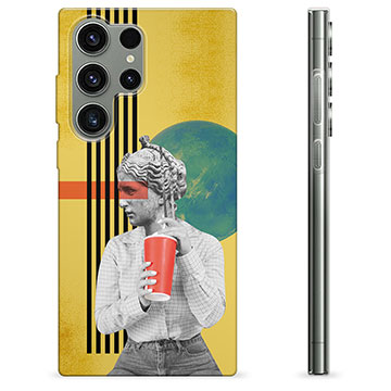 Funda de TPU para Samsung Galaxy S23 Ultra 5G - Arte Retro