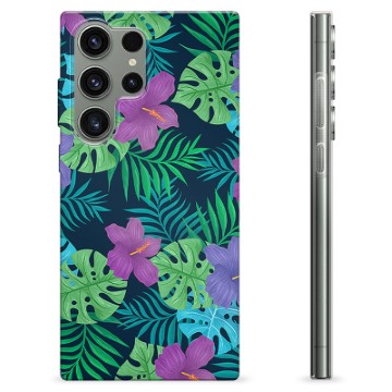 Funda de TPU para Samsung Galaxy S23 Ultra 5G - Flores Tropicales