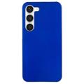 Carcasa de Plástico Engomado para Samsung Galaxy S23+ 5G - Azul