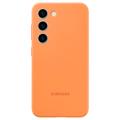 Carcasa de Silicona EF-PS916TOEGWW para Samsung Galaxy S23+ 5G - Naranja