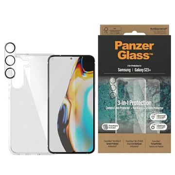 Kit de Protección PanzerGlass 3-en-1 para Samsung Galaxy S23 Plus 5G - Transparente