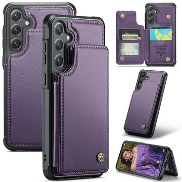 Funda Samsung Galaxy S24 Caseme C22 RFID Card Wallet - Morado