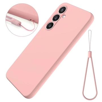 Funda de Silicona Líquida para Samsung Galaxy S24 FE - Rosa