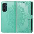 Funda Mandala Series para Samsung Galaxy S24 FE - Estilo Cartera - Verde