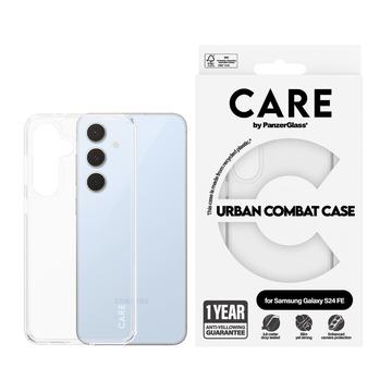 Funda PanzerGlass Care Urban Combat para Samsung Galaxy S24 FE - Transparente