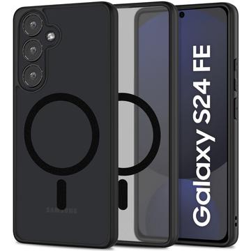 Carcasa Tech-Protect Magmat para Samsung Galaxy S24 FE - Compatible con MagSafe - Negro Mate