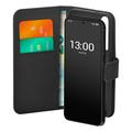 Samsung Galaxy S24 FE Puro Funda de cartera con 2 ranuras para tarjetas - Negro