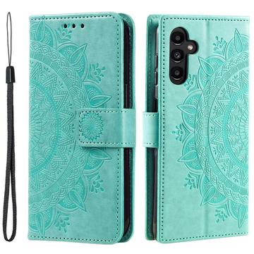 Funda Mandala Series para Samsung Galaxy S24 - Estilo Cartera - Verde