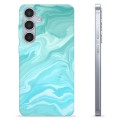 Funda de TPU para Samsung Galaxy S24+ - Mármol Azul