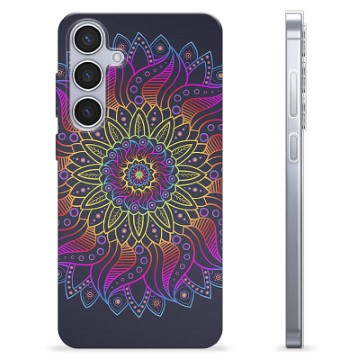 Funda de TPU para Samsung Galaxy S24+ - Mandala Colorida