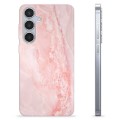 Funda de TPU para Samsung Galaxy S24+ - Mármol Rosa