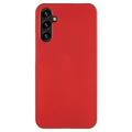 Carcasa de Plástico Engomado para Samsung Galaxy S24 - Rojo