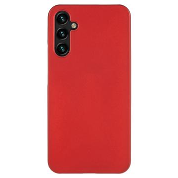 Carcasa de Plástico Engomado para Samsung Galaxy S24 - Rojo